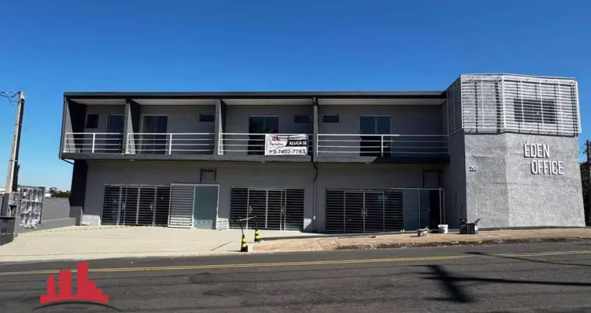 Sala para alugar, 47 m² por r$ 1.537,70/mês - jardim de éden - nova odessa/sp