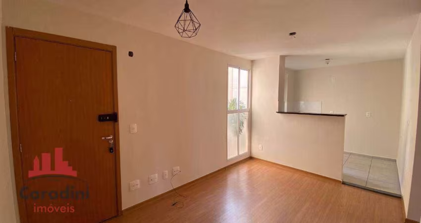 Apartamento com 2 dormitórios à venda, 52 m² por R$ 175.000 - Jardim Vista Alegre - Santa Bárbara D'Oeste/SP