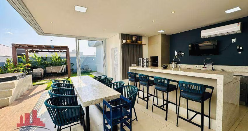 Casa em condomínio com 3 suítes  à venda, 235 m² por R$ 1.900.000 - Condomínio Phillipson Park- Americana/SP
