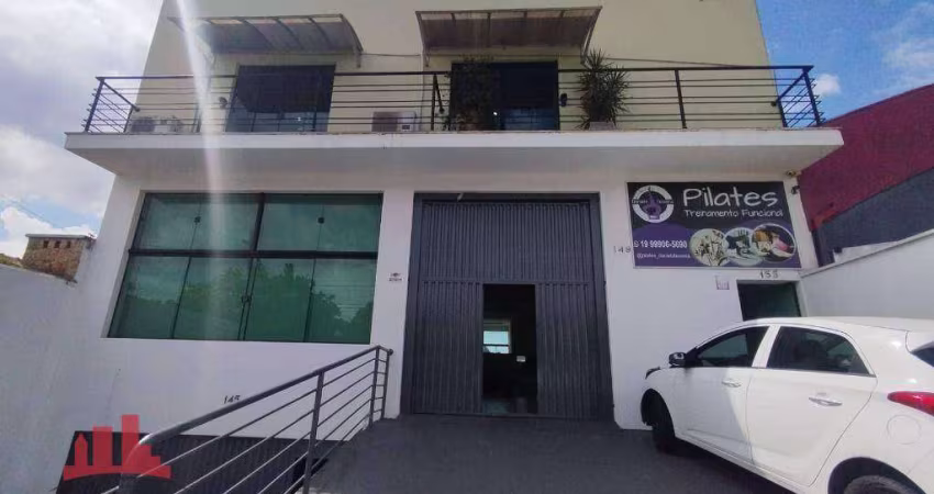 Salão para alugar, 243 m² por R$ 5.500/mês - Vila Galo - Americana/SP