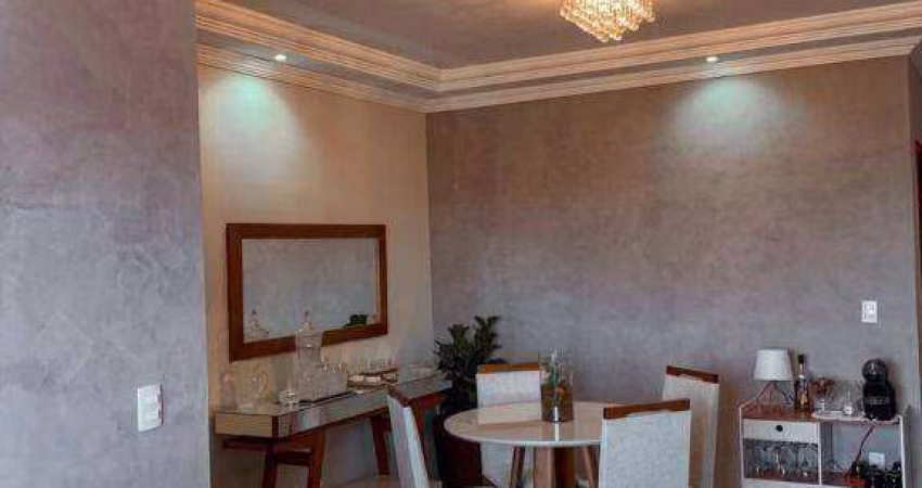 Apartamento com 3 dormitórios para alugar, 78 m² por R$ 3.630,00/mês - Centro - Nova Odessa/SP