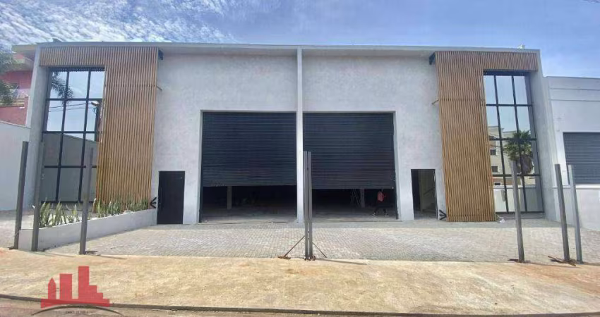 Salão para alugar, 652 m² - Loteamento Industrial Machadinho - Americana/SP