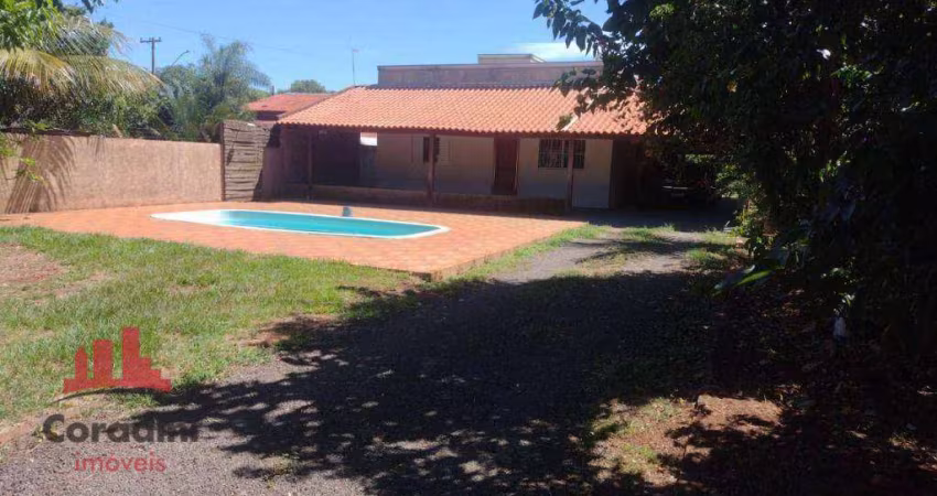 Chácara com 2 dormitórios à venda, 1000 m² por R$ 580.000 - Rubineia - Rubinéia/SP