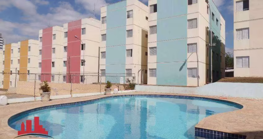 Apartamento com 3 dormitórios à venda, 69 m² por r$ 200.000 - jardim marchissolo - sumaré/sp