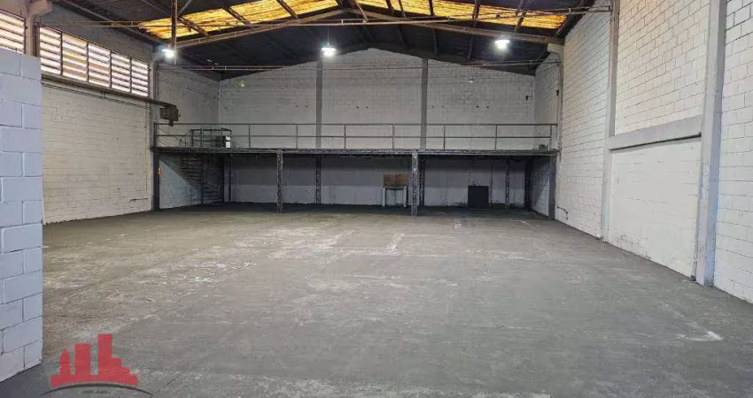 Salão para alugar, 600 m² por r$ 7.694,00/mês - cidade industrial - santa bárbara d'oeste/sp