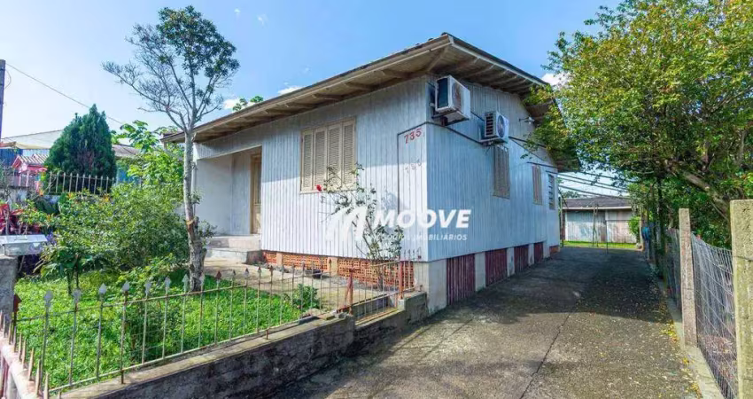 Casa com 3 dormitórios à venda, 118 m² por r$ 280.000,00 - vila silveira martins - cachoeirinha/rs