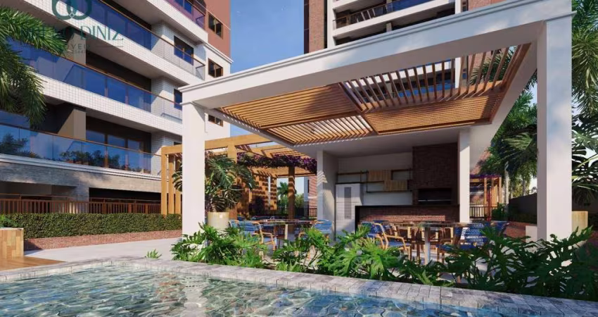Apartamento com 2 dormitórios à venda, 57 m² por R$ 432.338,85 - Engenheiro Luciano Cavalcante - Fortaleza/CE