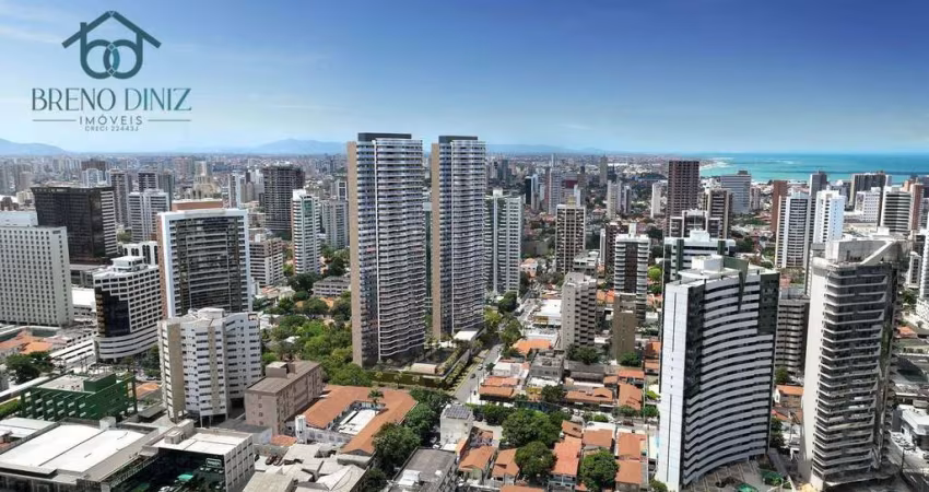 Apartamento com 3 quartos à venda na Rua Pereira Filgueiras, Aldeota, Fortaleza