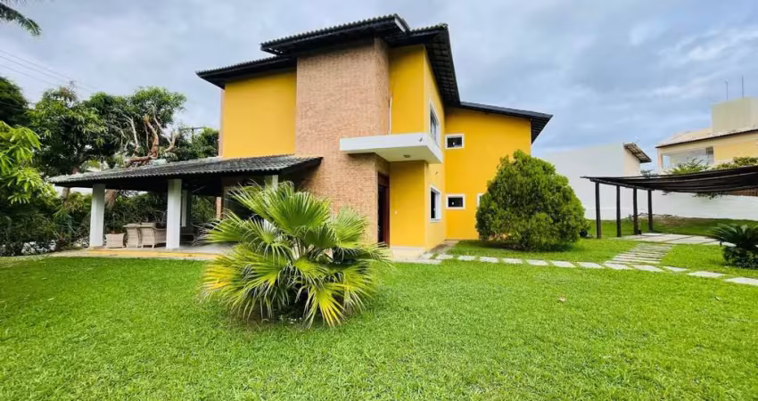 Casa em Condomínio para Venda em Camaçari, Busca Vida (Abrantes), 5 dormitórios, 5 suítes, 7 banheiros, 6 vagas