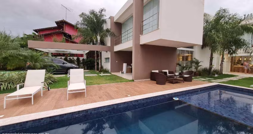 Casa em Condomínio para Venda em Camaçari, BUSCA VILLE, 4 dormitórios, 4 suítes, 6 banheiros, 4 vagas