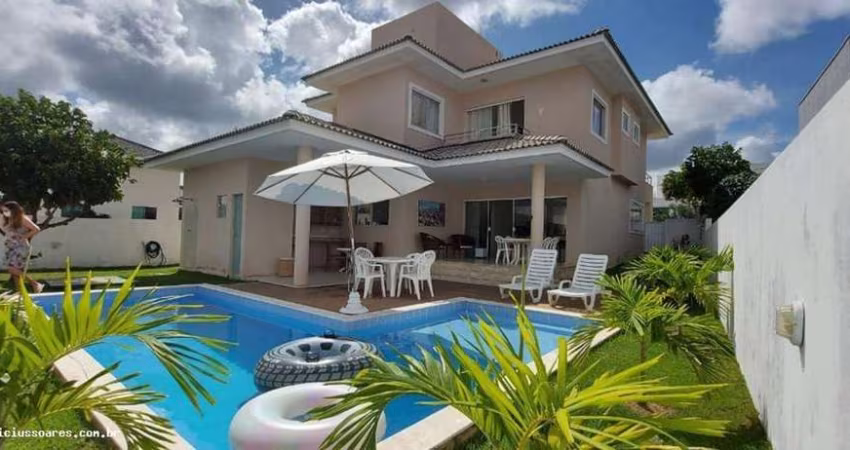 Casa em Condomínio para Locação em Camaçari, Alphaville Litoral Norte 1, 4 dormitórios, 4 suítes, 6 banheiros, 4 vagas
