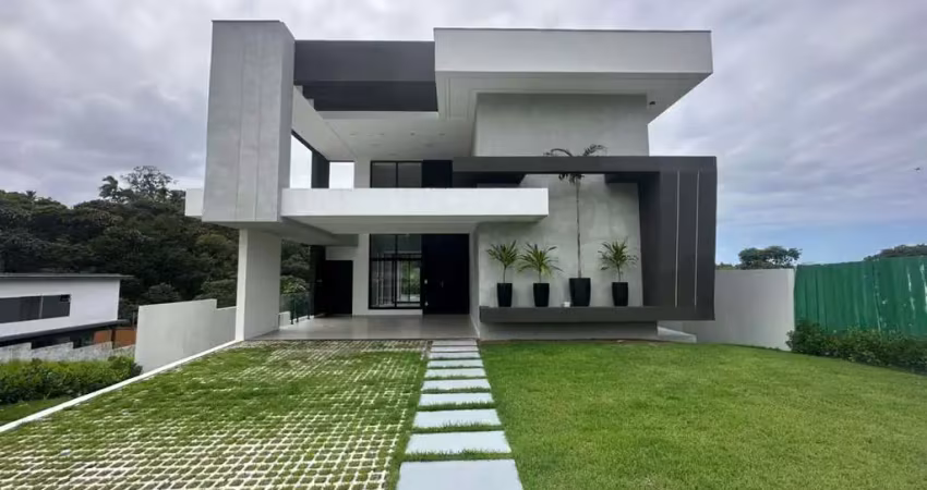 Casa em condomínio para venda em camaçari, vale do landirana (abrantes), 4 dormitórios, 4 suítes, 4 banheiros, 2 vagas