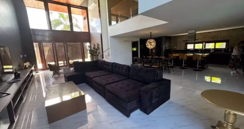Casa em condomínio para locação em camaçari, busca vida (abrantes), 4 dormitórios, 4 suítes, 6 banheiros, 4 vagas