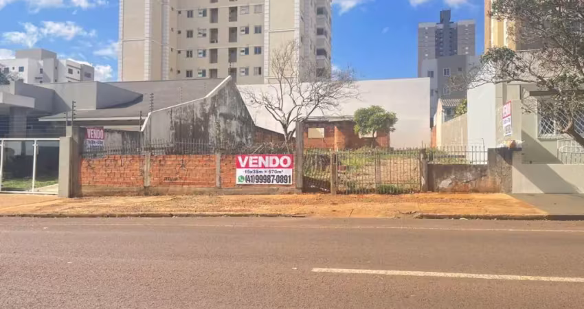 Terreno à venda na Rua Salgado Filho, 3122, Centro, Cascavel