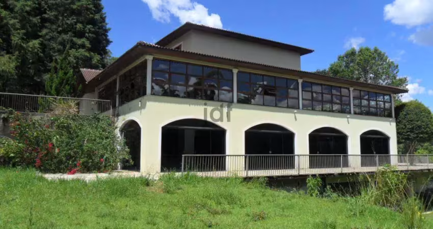 Chácara no Residencial Porta do Sol com 13 mil m², vista para reserva, salão de festas, quadra, 5 dorm, sendo 4 suítes,