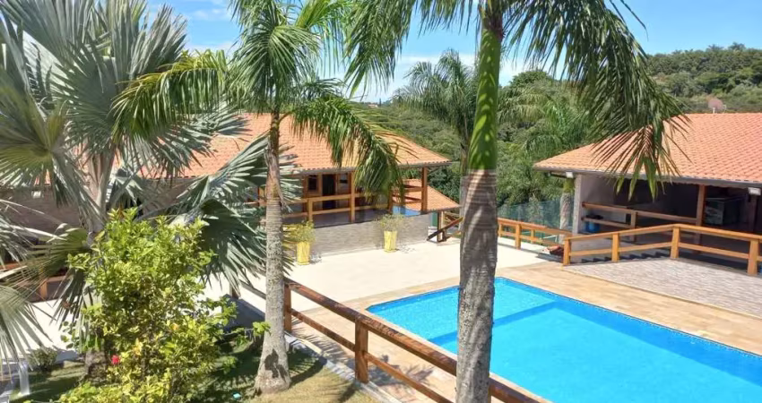 Chácara em porta do sol, mairinque/sp com lago de pesca particular e pequeno rancho