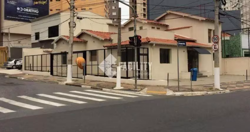Casa comercial para alugar na Avenida Orosimbo Maia, 27, Vila Itapura, Campinas