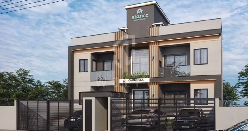 Cambirela - Apartamentos de 02 dormitórios, no bairro Itacolomi - Balneário Piçarras - SC