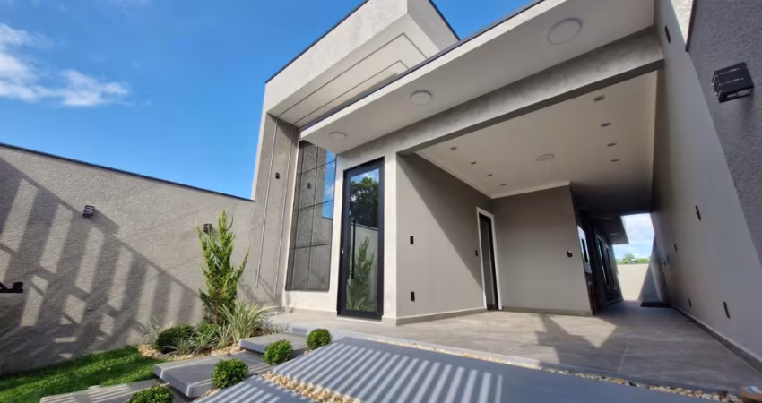 Casa com Lindo Projeto, 3 quartos, sendo 1 suíte em Itajubá - Barra Velha - SC