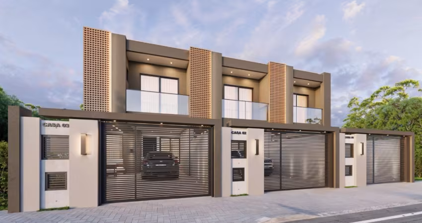 Sobrado com 3 dormitórios, sendo 1 suíte, 115,50 m² de área privativa, bairro itacolomi - balneário piçarras/sc