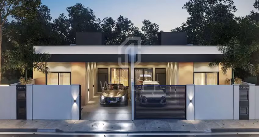 Casa com acabamento de qualidade, 91 m², 3 quartos, no bairro itacolomi - balneário piçarras - sc