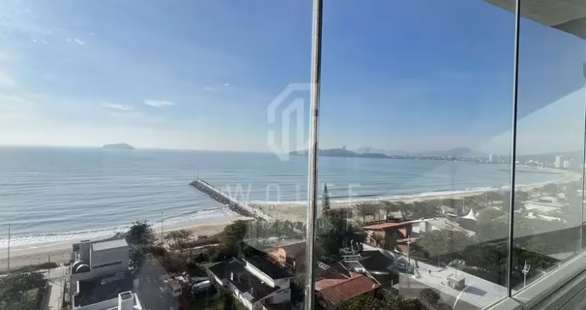 Brisa do mar - apartamento semi-mobiliado, frente mar, 135 m², centro - balneário piçarras - sc