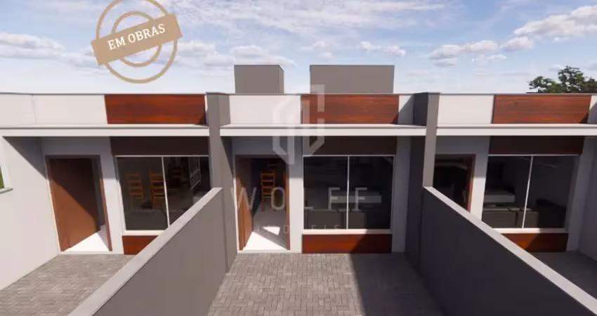 Excelente casa com 2 quartos, sendo 1 suíte, no bairro armação - penha - sc
