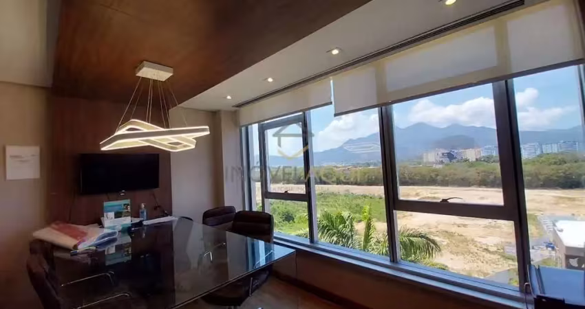 Sala comercial de 131,55 m² no centro metropolitano - barra