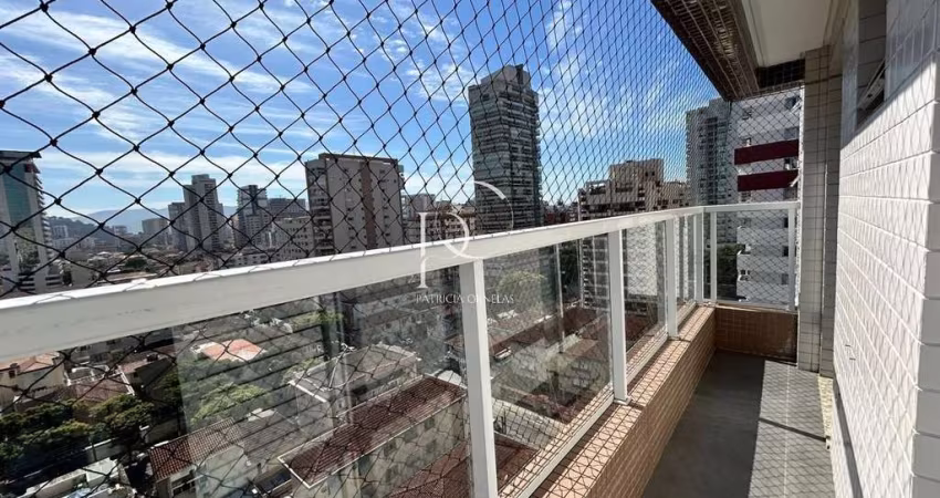 Impecável apartamento à venda em localização privilegiada com 2 quartos e 1 suíte, 1 sala, 2 banheiros e garagem.