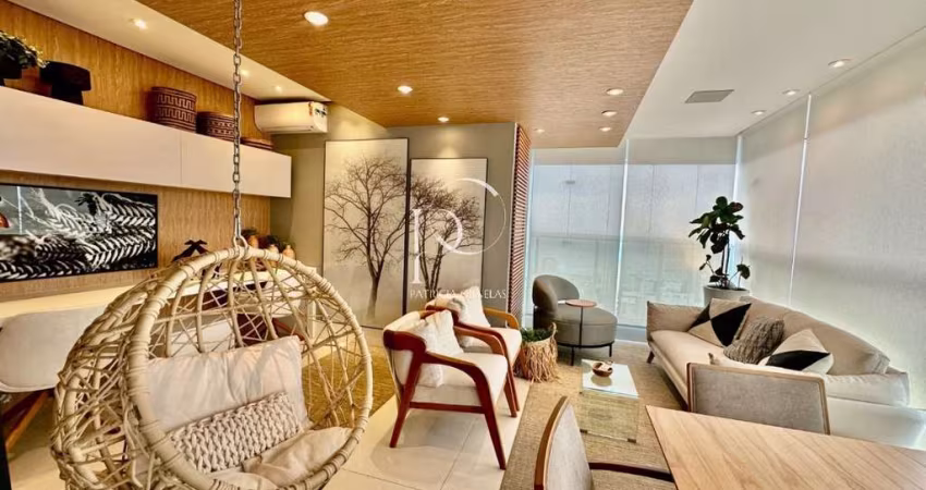 Apartamento de Luxo à Venda no Gonzaga com 2 Suítes e 2 Vagas de Garagem  Santos-SP