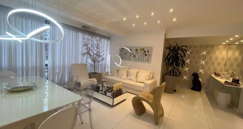 Apartamento de luxo à venda no Gonzaga, Santos-SP: 3 quartos, 2 suítes, 4 banheiros, 2 vagas de garagem, 203m² de área!