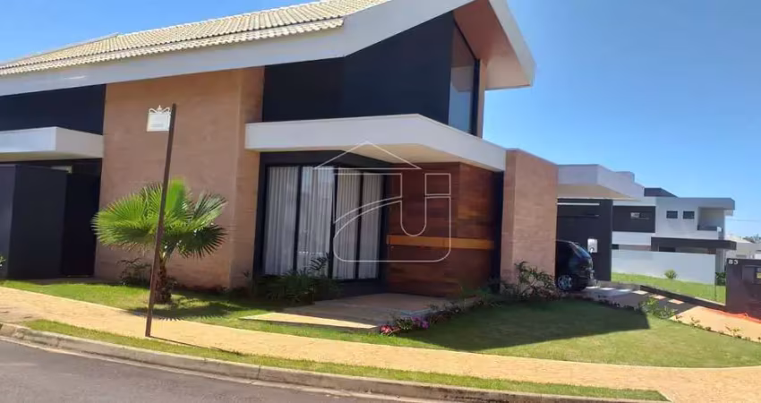 Casa em condomínio em terras da fazenda  -  marília