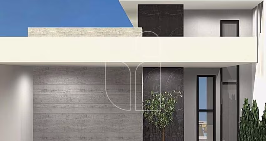 Casa nova em construção no bairro Jardim Aquarius  -  Marília