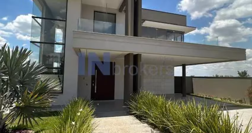 Casa alto padrão de 465m² - 3 suítes, closet, sala de tv no andar superior,  área gourmet, piscina, - à venda no alphaville jundiaí!