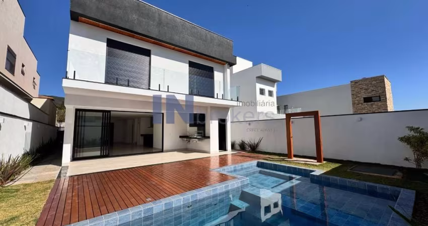 Casa de Condomínio de Luxo em Jardim Novo Mundo, Jundiaí-SP: 3 Quartos, 2 Suítes, 2 Salas, 5 Banheiros, 4 Vagas, 279m². Venha conferir!
