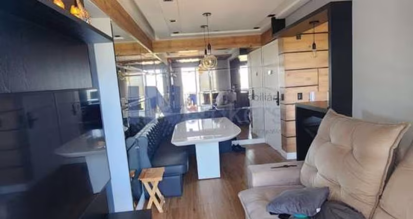 Lindo apartamento mobiliado a venda com 2 dorm., totalmente planejado, 2 vagas, andar alto, no Residencial Paraíso, em Várzea Paulista