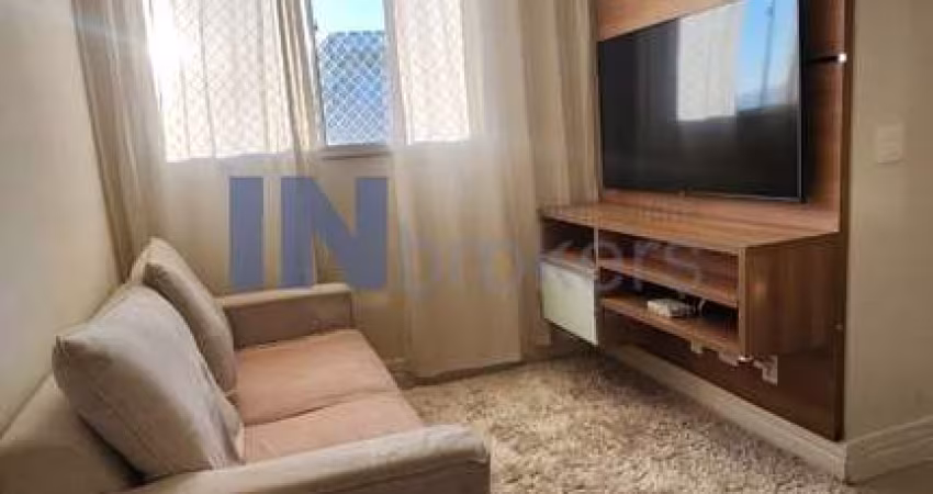 Lindo apartamento no Reserva do Japy, 54,52m2, 2 dormitórios, 1 vaga de garagem coberta, condomínio fechado, área de laser, churrasqueira, playground.
