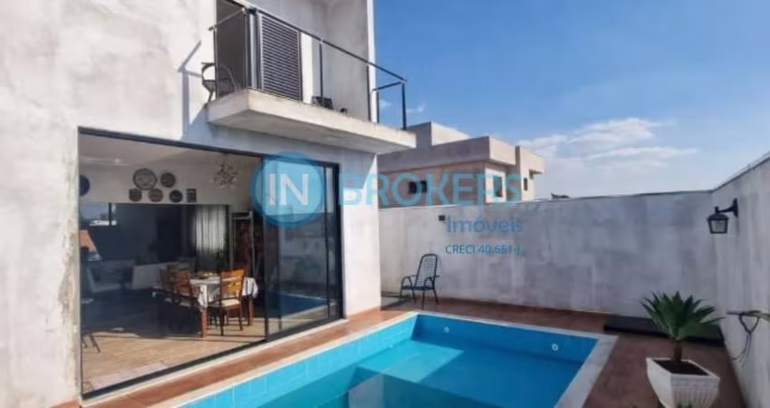 Casa Alto Pdrão de 245m² - 4 dorm, 2 suítes - à venda Condomínio Gran Ville São Venâncio em Itupeva-SP!!