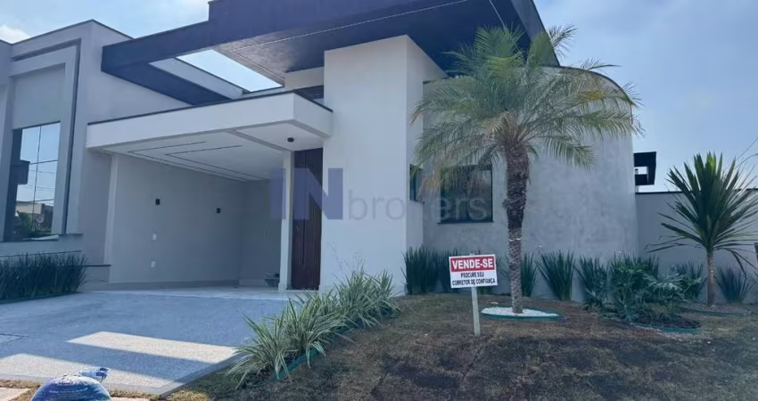 Casa com 3 suítes + escritório, piscina com cascata no Gran Reserve em Indaiatuba-SP