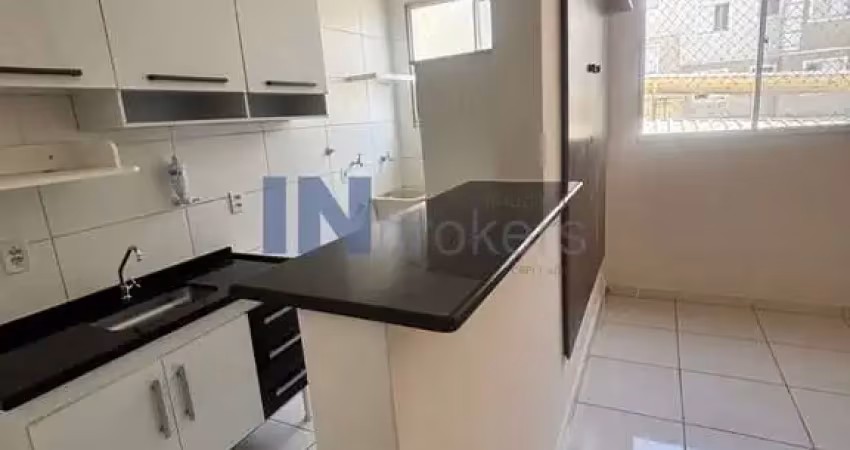 Apartamento para locação no condomínio reserva do japi, jundiaí/sp, 49m² , 2 dormitórios, 1 banheiro, 1 vaga coberta, playground, salão de festas.