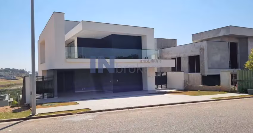 Casa alto padrão com 4 suítes ( sendo 1 no térreo) , 4 vagas, área gourmet e piscina a venda no condomínio bosque do horto, jundiaí sp