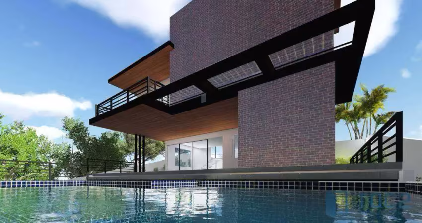 Terreno com projeto aprovado à venda no alphaville, 484 m² por r$ 380.000  - juiz de fora/mg