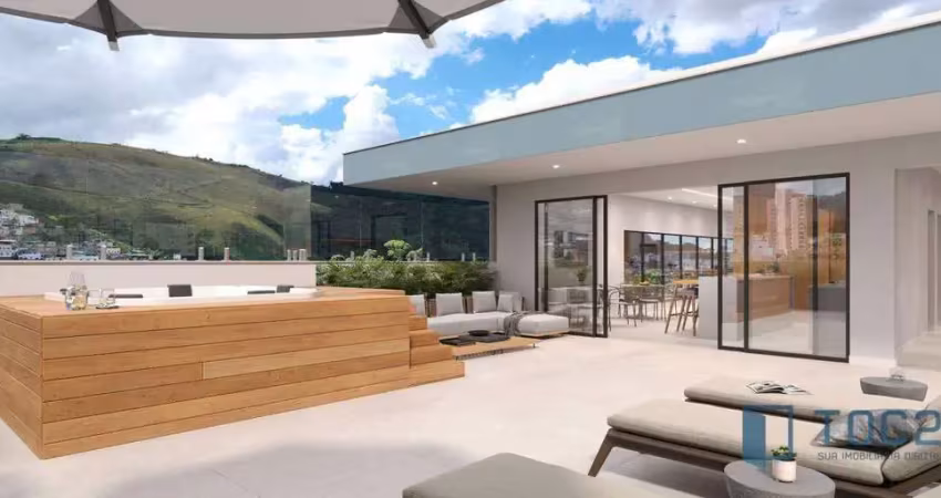 Cobertura com 3 quartos à venda, 123 m² por r$ 998.000 - são mateus - juiz de fora/mg