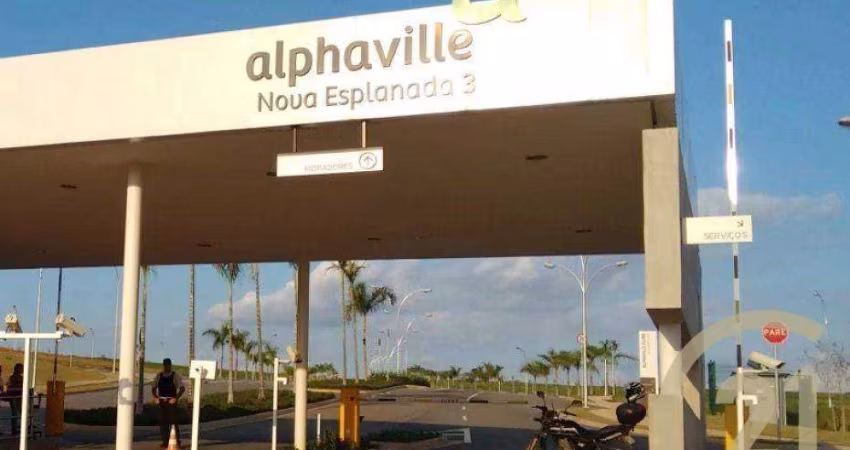 Terreno à venda, 503 m² por R$ 630.000,00 - Alphaville Nova Esplanada 3 - Votorantim/SP