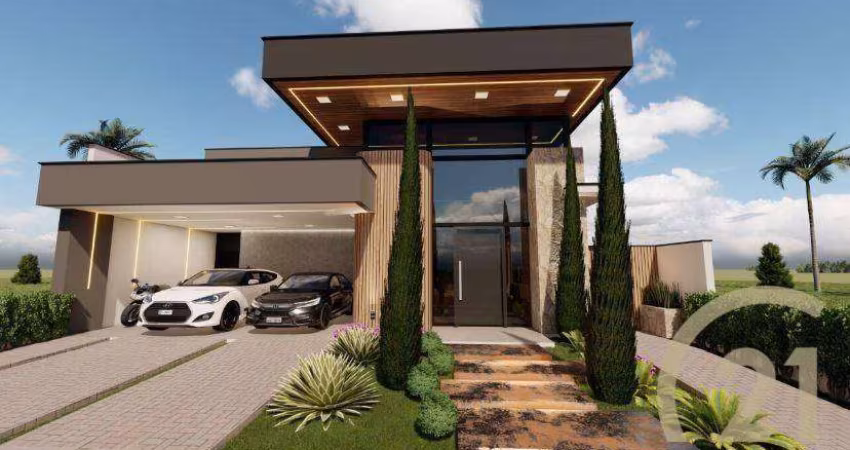 Casa térrea à venda, 283 m² por R$ 2.300.000 - Condomínio Mont Blanc - Sorocaba/SP