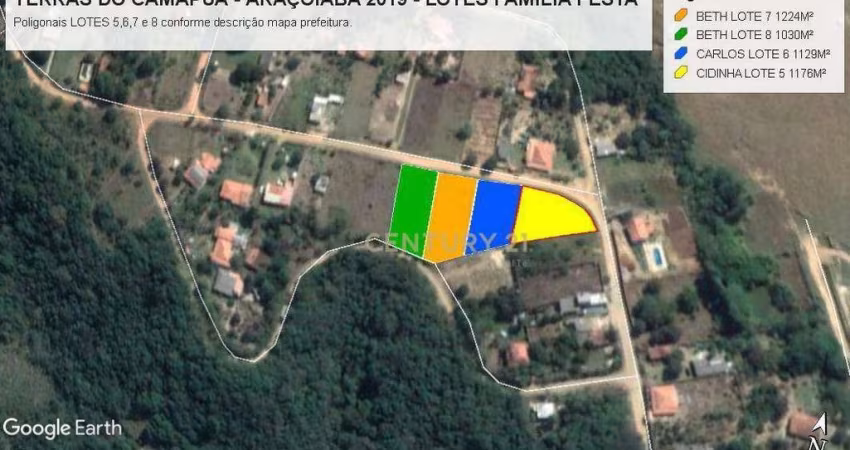 Terreno à venda, 4559 m² por R$ 730.000,00 - Terras de Camapuã - Araçoiaba da Serra/SP