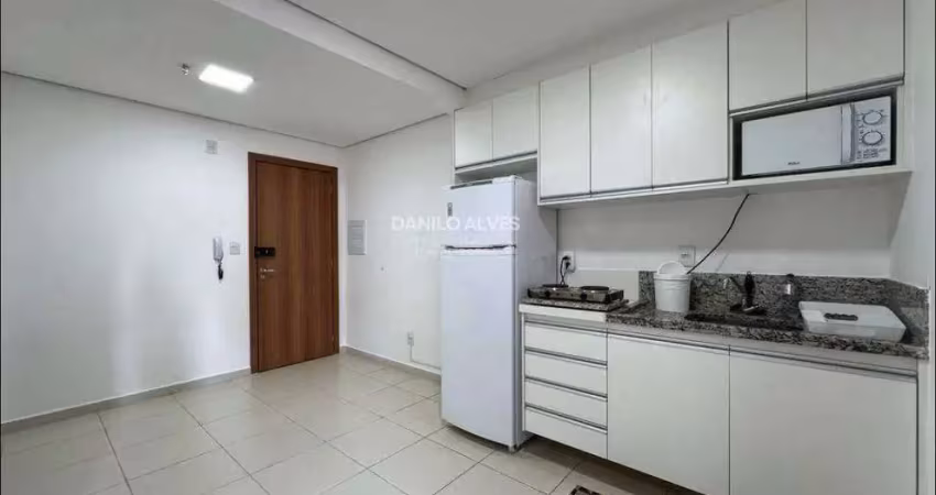 Apartamento para alugar, no edificio monte santo,  em ribeirão preto, nova aliança, com 1 quarto, 30m²
