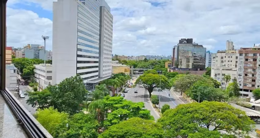 Apartamento de 1 dormitório com garagem e vista aberta na loureiro da silva
