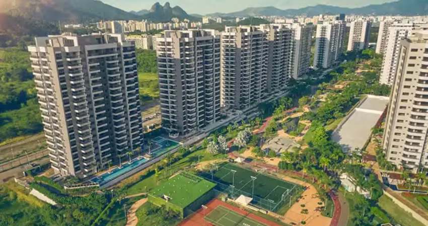 Lindo apartamento de 2 quartos em ilha pura na barra da tijuca