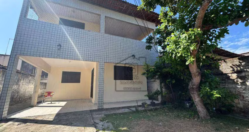 Casa à venda com dois pavimentos no bairro pitimbu – ampla, funcional e bem localizada - 6 quartos - 393 m² - natal/rn - ca0201